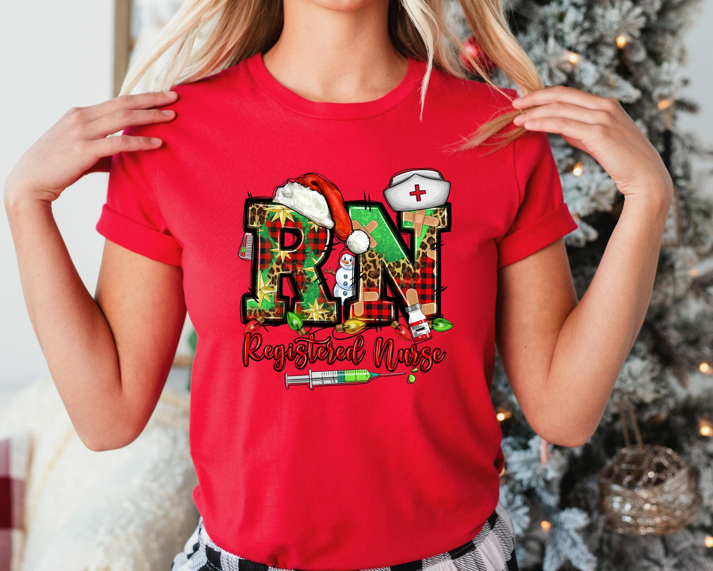 Christmas Gift Registered Nurse T-Shirt