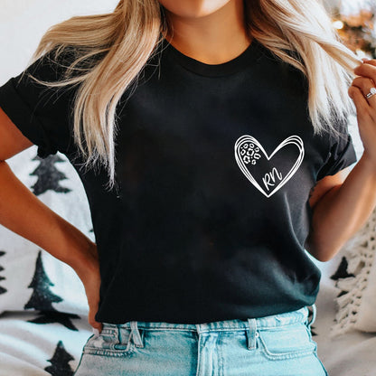 Simple Love RN Nurse T-Shirt