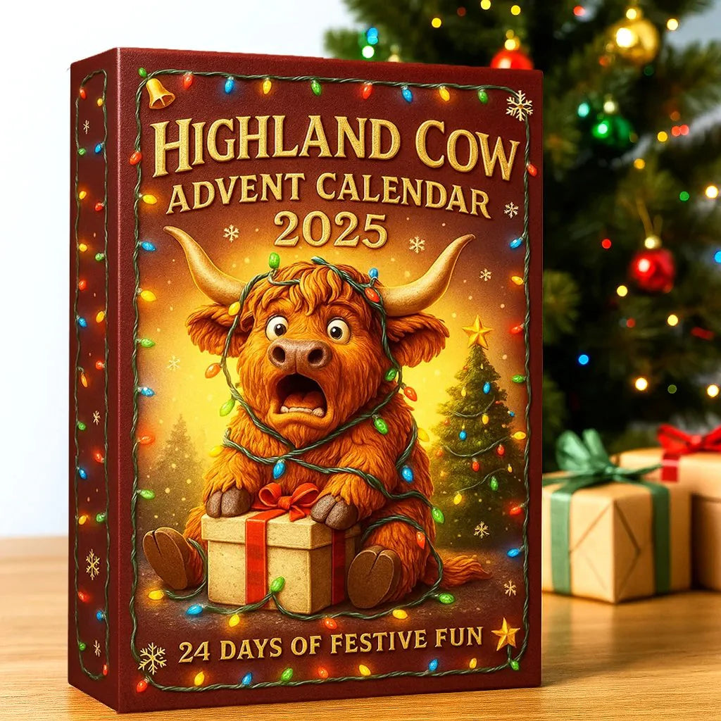 🎅🎄🐮Highland Cow Advent Calendar 2025