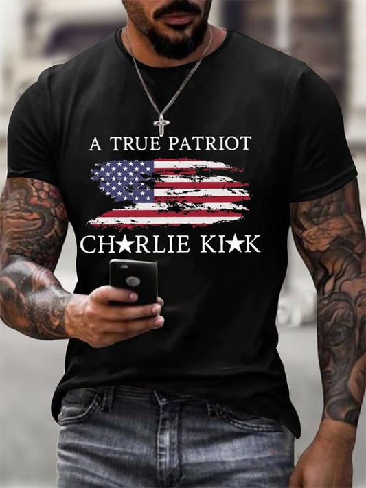 A True Patriot Charlie Kirk Shirt