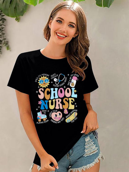 Funny Nursing Student School Nurse T-Shirt