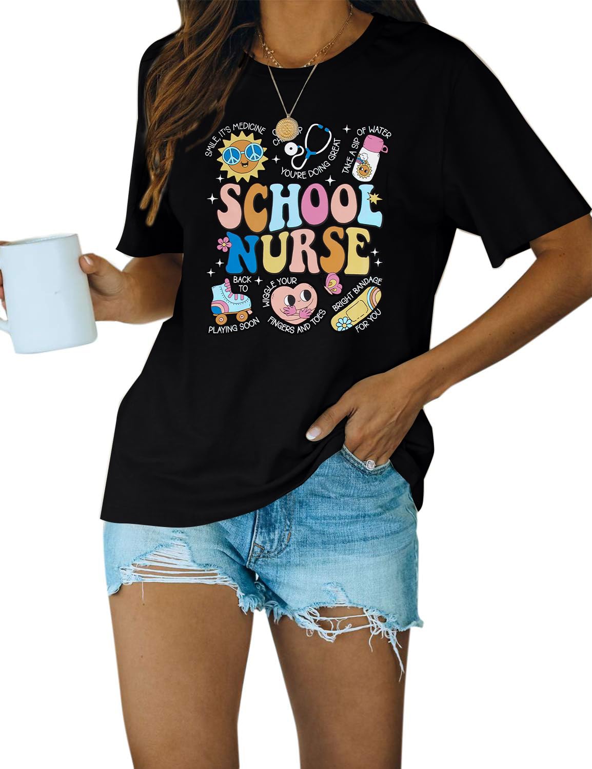 Funny Nursing Student School Nurse T-Shirt