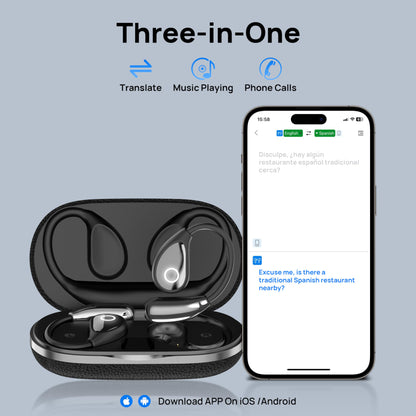 Nurseess™ AI Language Translator Earbuds