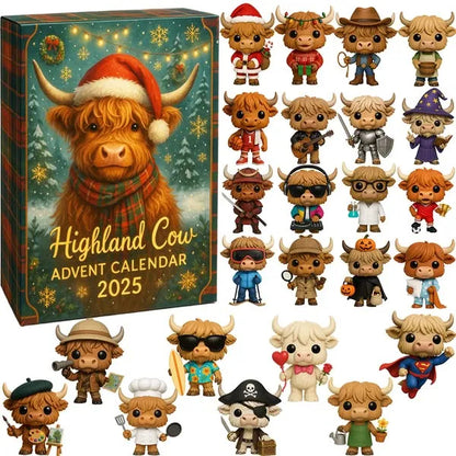 🎅🎄🐮Highland Cow Advent Calendar 2025