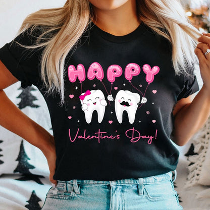 Happy Valentine's Day Dental Nurse T-Shirt