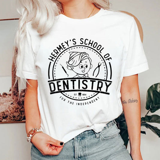 Hermey’s School of Dentistry Christmas Dentist Nurse T-Shirt