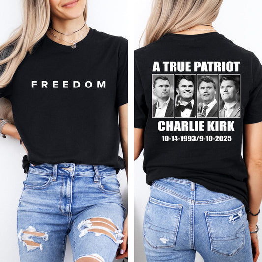 freedom shirt Justice For Charlie Kirk Unisex T-Shirt