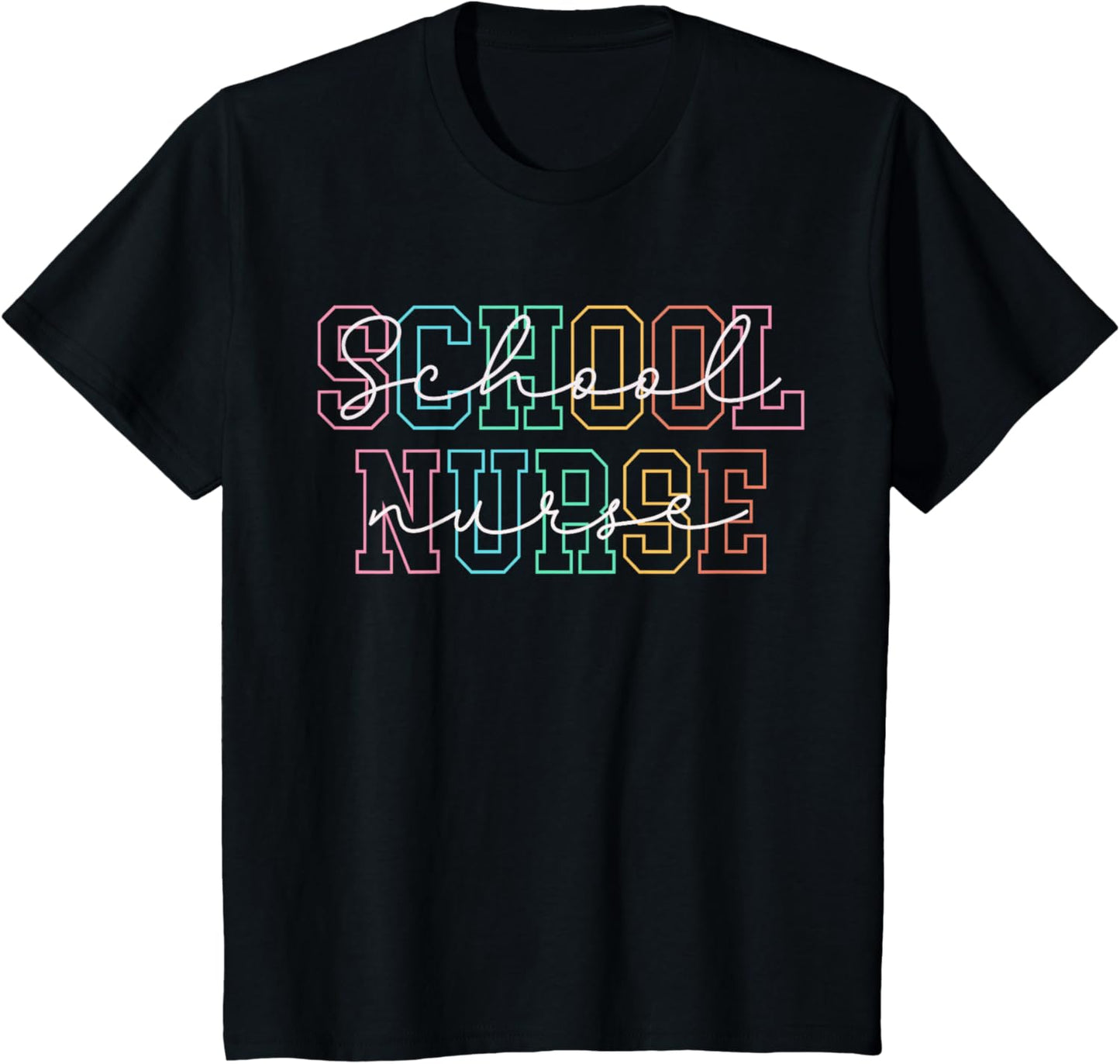 School Nurse Retro Nurse T-Shirt