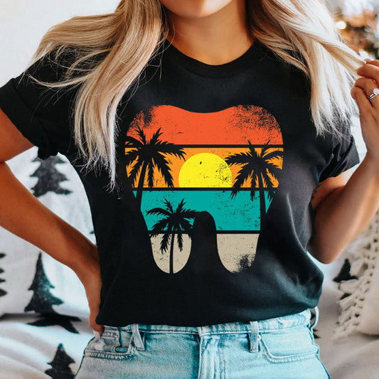 Sunset Palm Beach Dental T-shirt