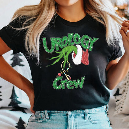 Urology Christmas Crew Nurse T-Shirt