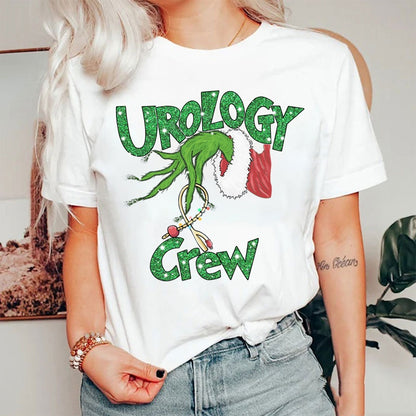 Urology Christmas Crew Nurse T-Shirt