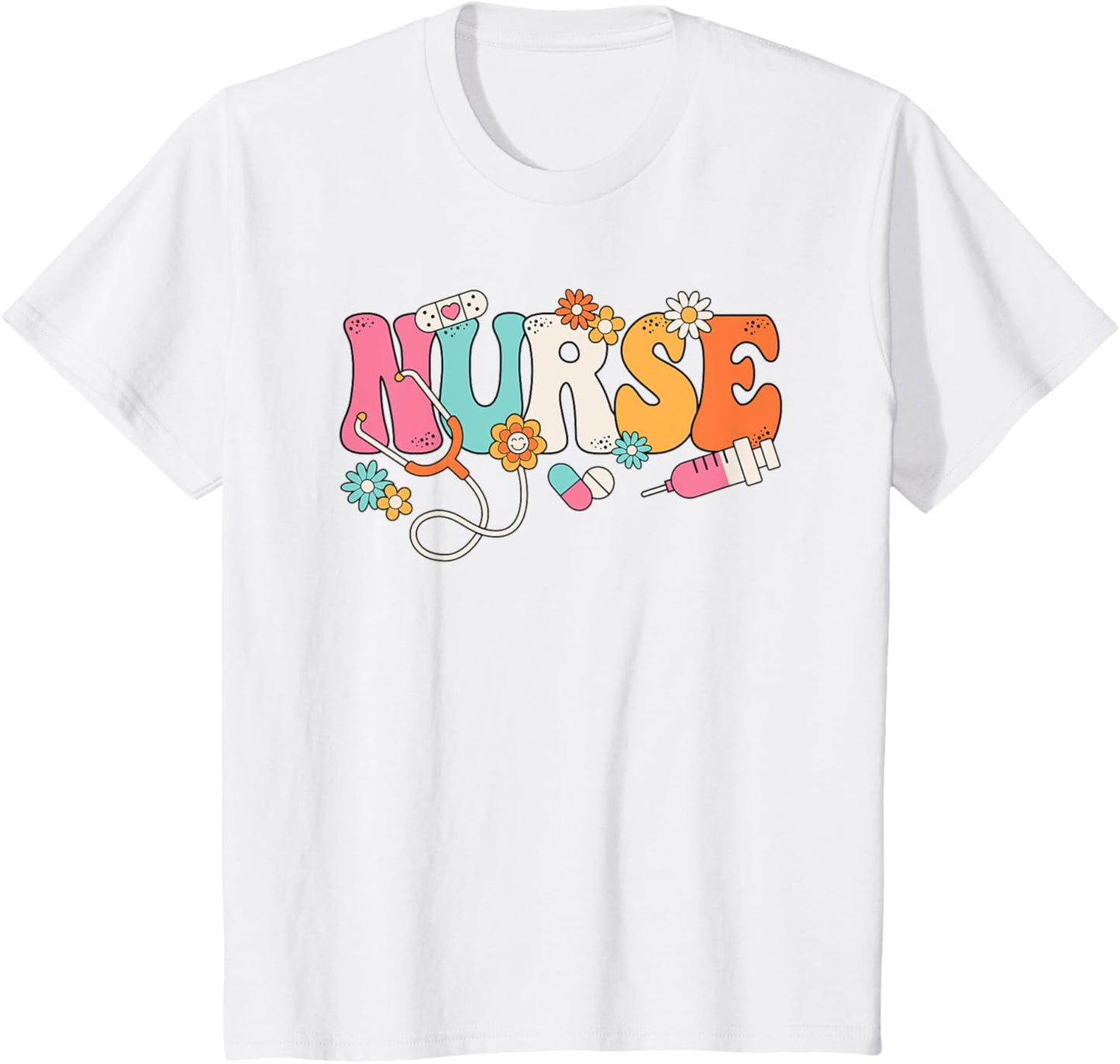 Cute Retro Nurse T-Shirt