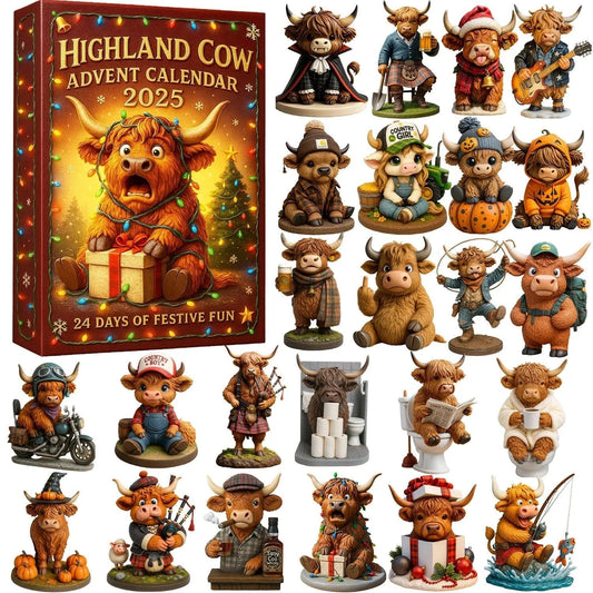🎅🎄🐮Highland Cow Advent Calendar 2025