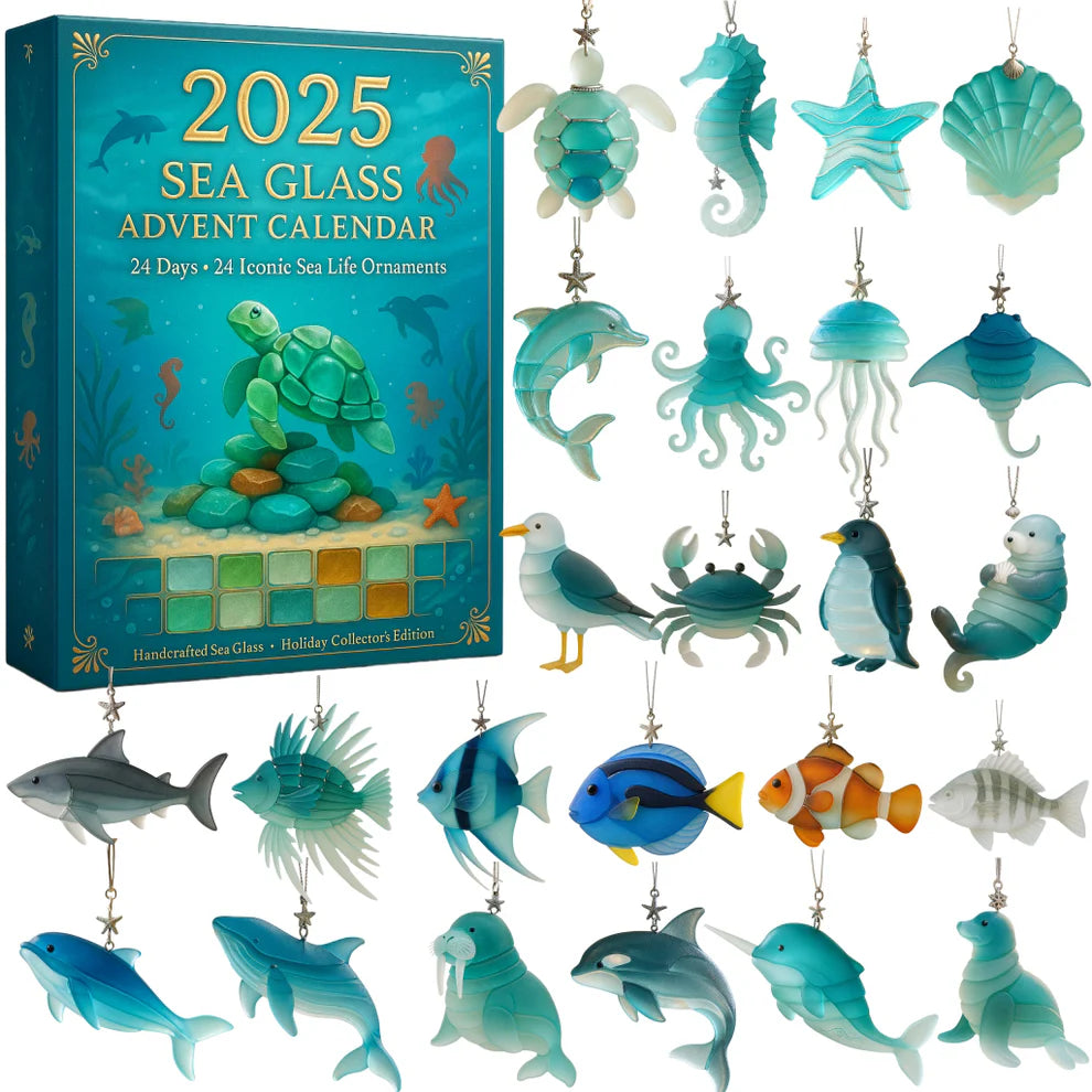 2025 Sea Glass Advent Calendar · Ocean Treasures