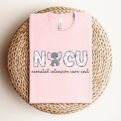 Neonatal Intensive Care Unit Elephant NICU Nurse T-Shirt