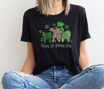 Happy St. Patrick’s Day Dental Nurse T-Shirt