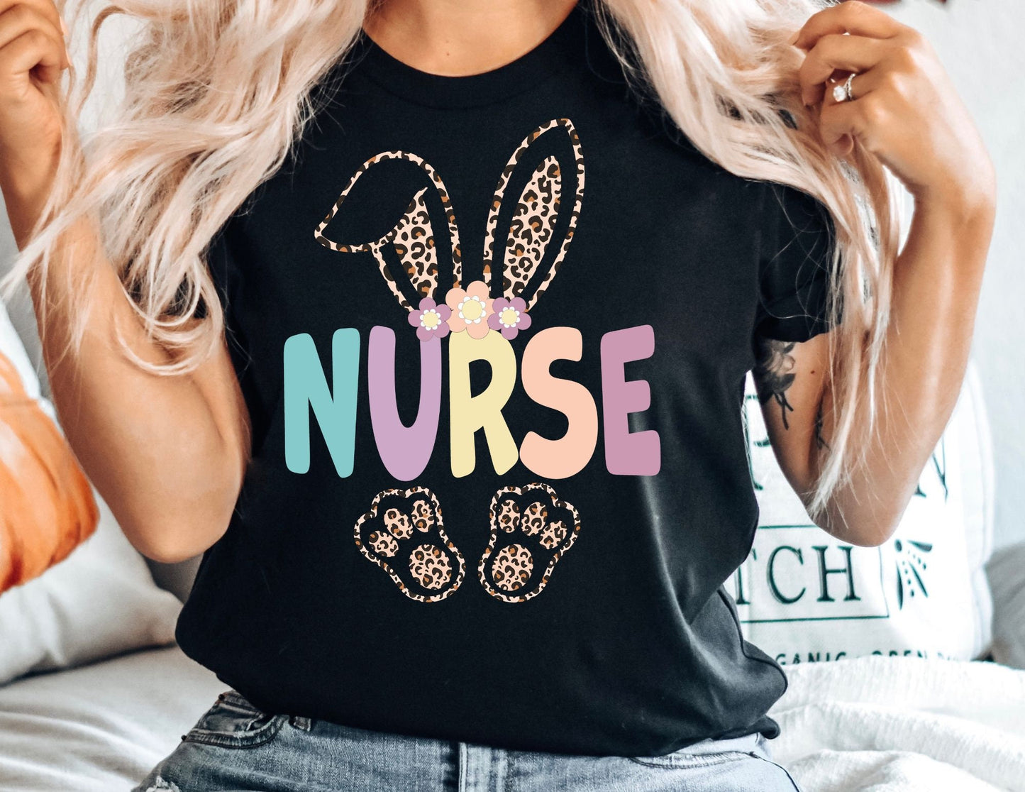 Easter Bunny Nurse T-Shirt