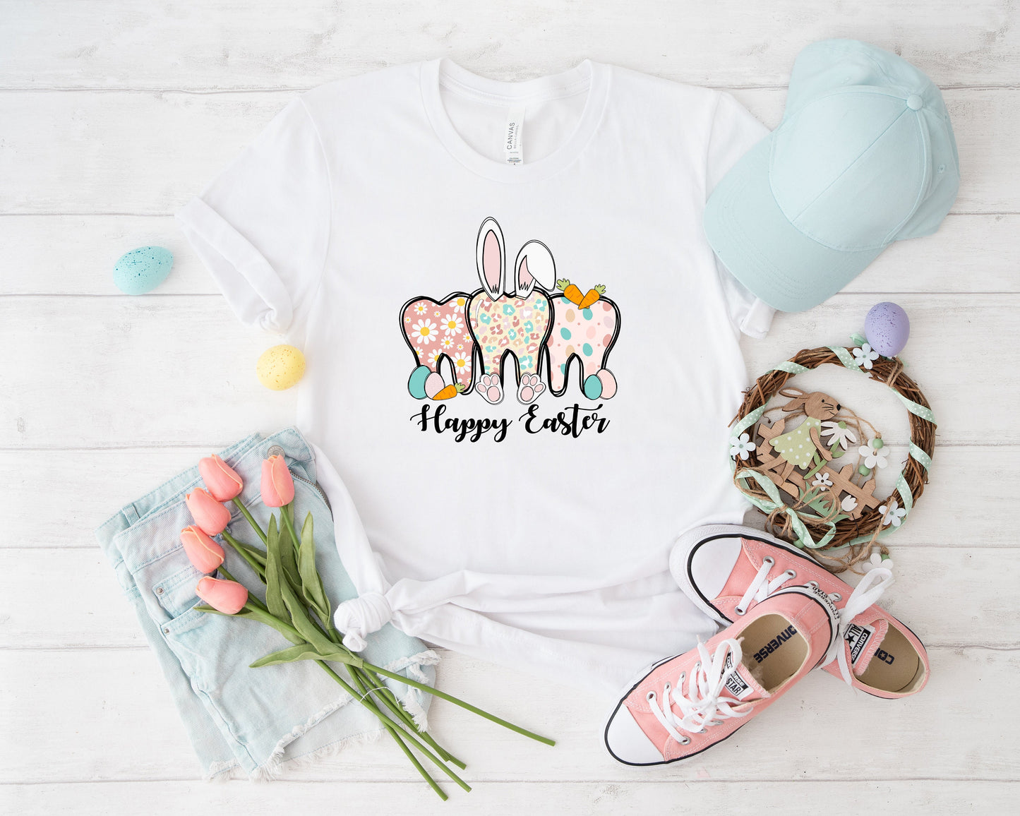 Happy Easter Dental Nurse T-Shirt