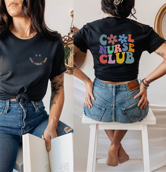 Cool Nurse Club RN Nurse T-Shirt