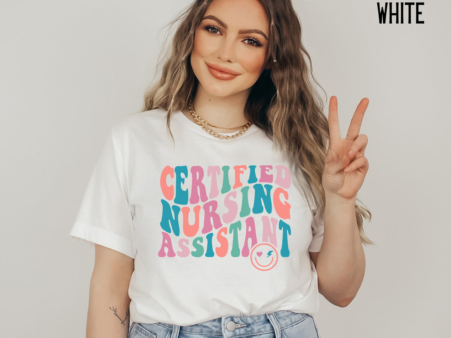 Retro CNA Graduation Nurse T-Shirt