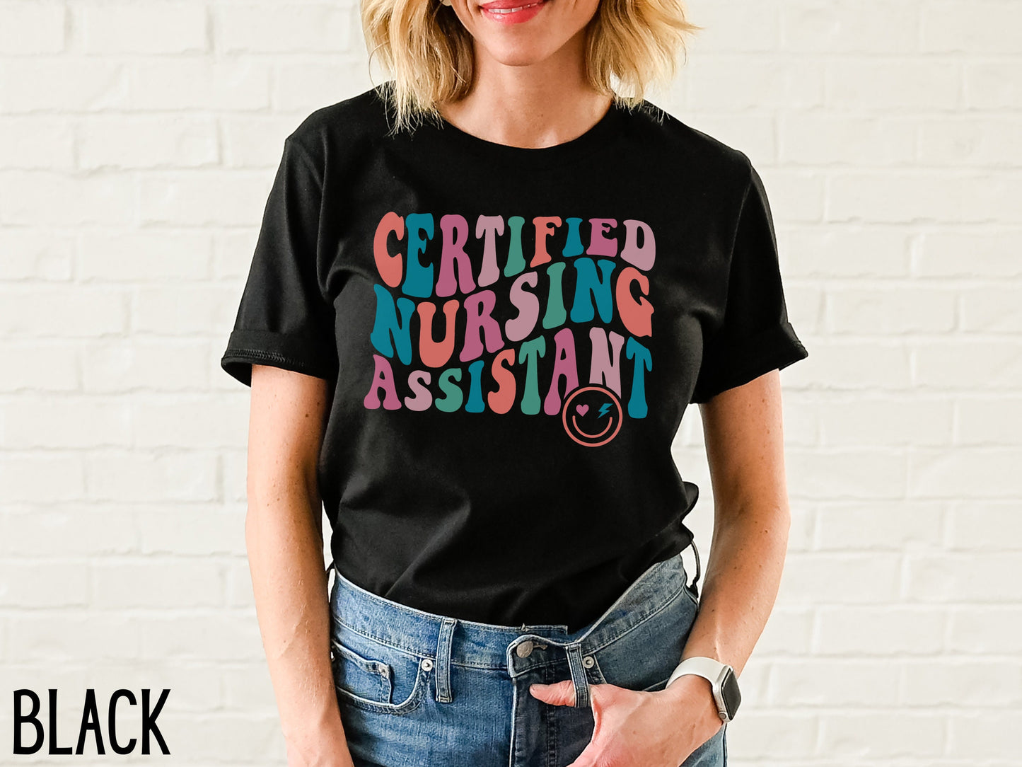 Retro CNA Graduation Nurse T-Shirt