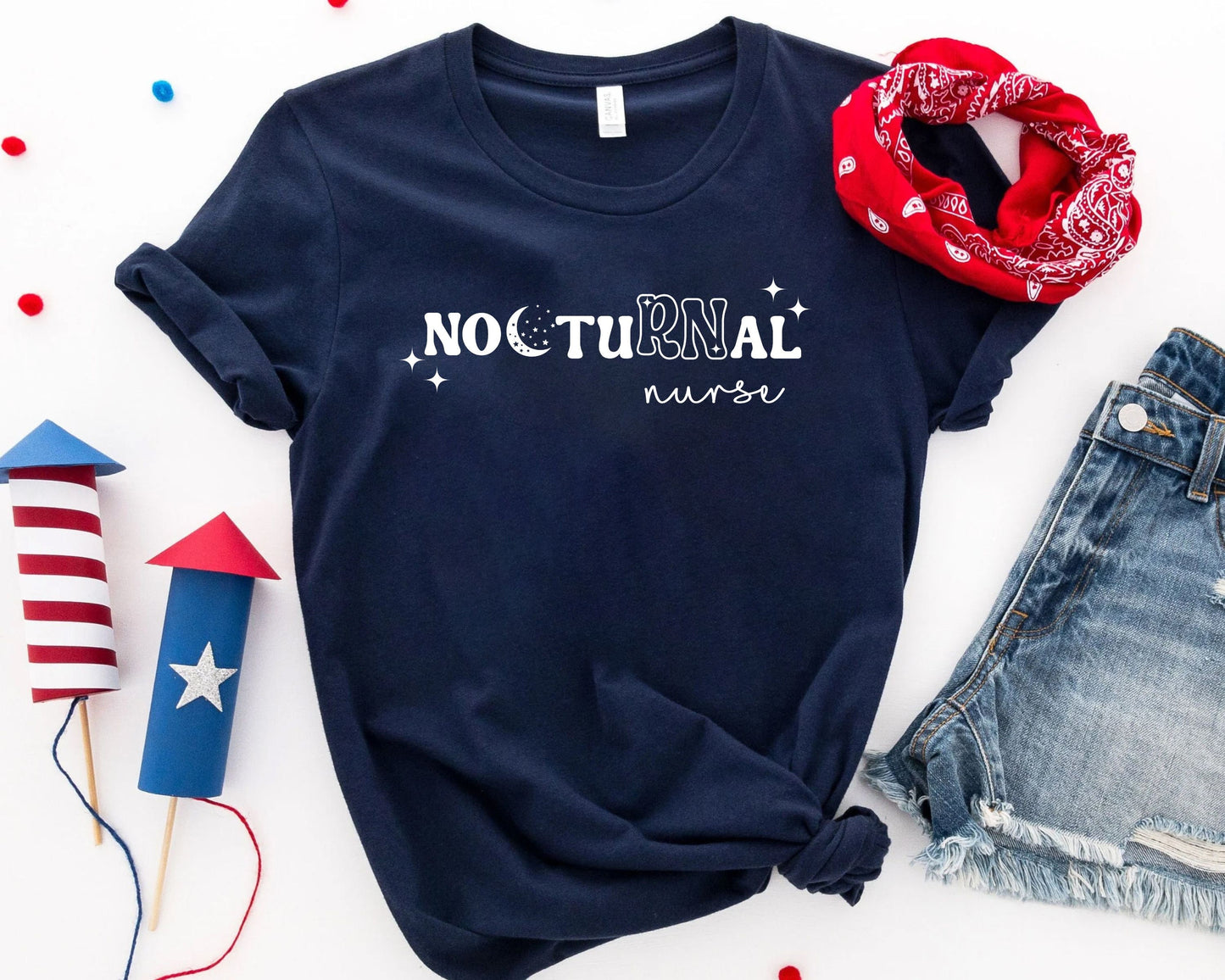 Funny Nocturnal Nurse T-Shirt