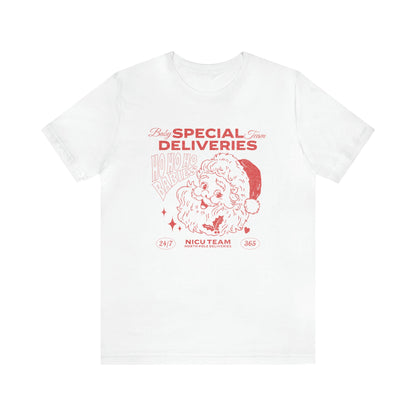 Special Deliveries Christmas NICU Nurse T-Shirt