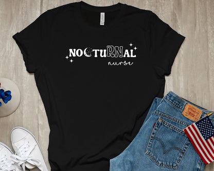 Funny Nocturnal Nurse T-Shirt