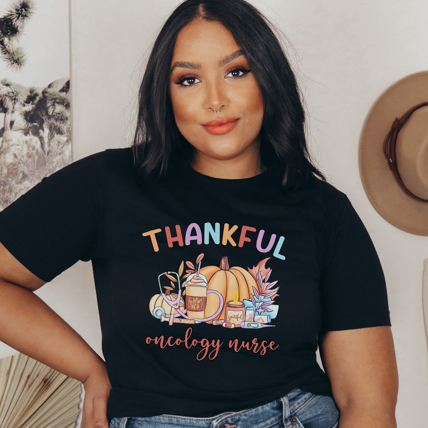 Thanksgiving Oncology Nurse T-Shirt