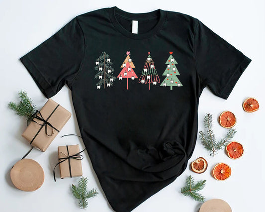 Christmas Tooth Dental Nurse T-Shirt