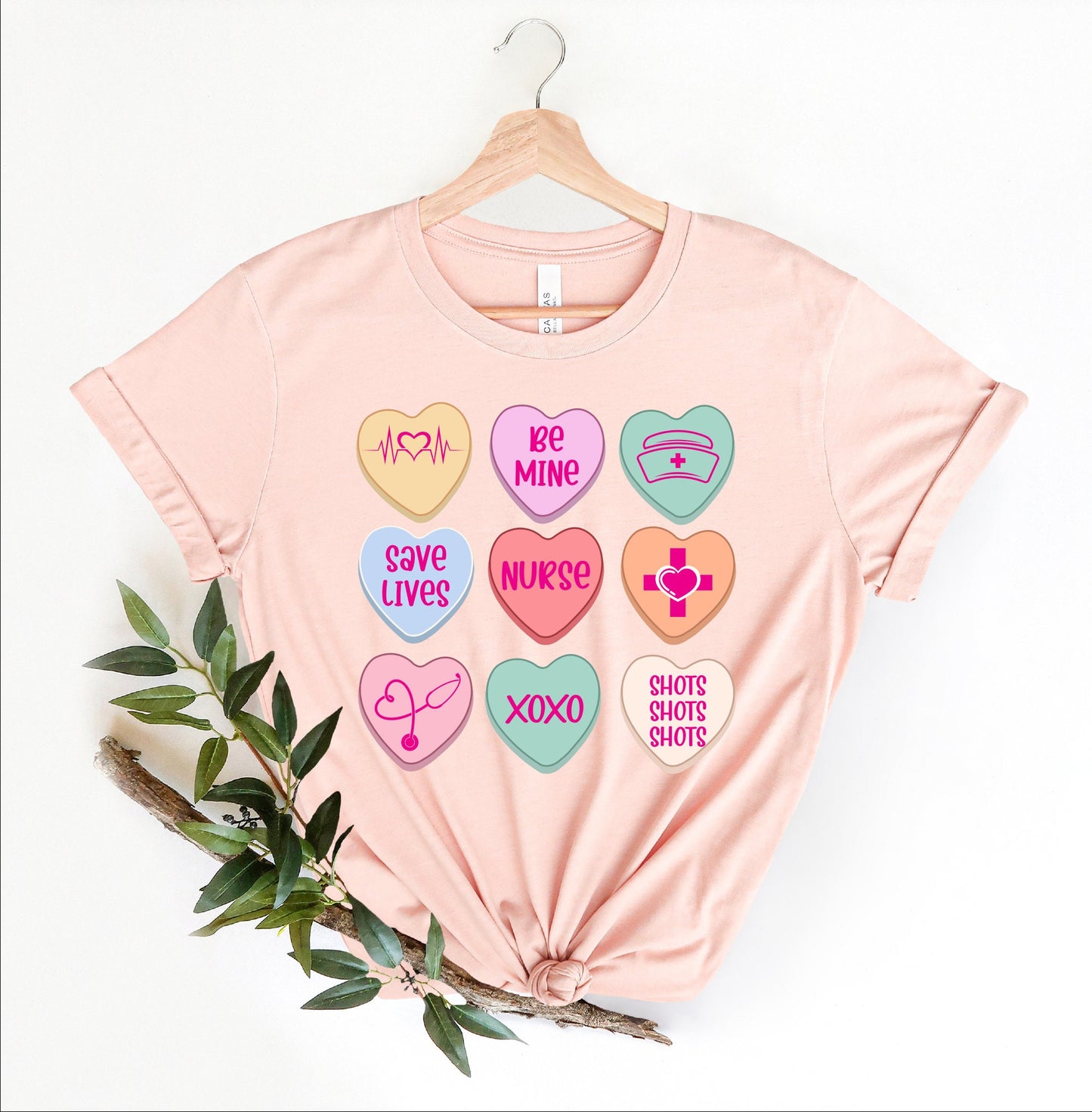 Valentine's Day Nurse T-Shirt