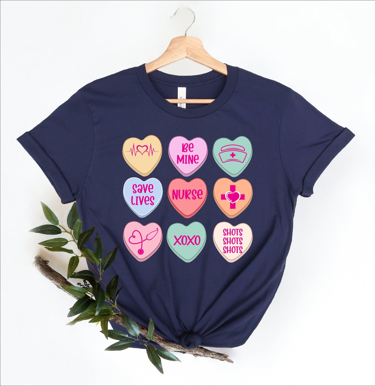 Valentine's Day Nurse T-Shirt