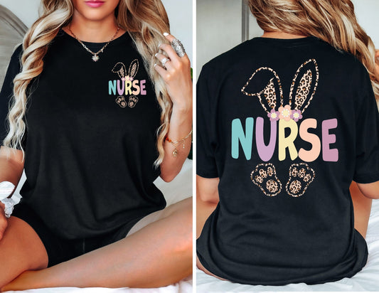 Easter Cute Bunny Nurse T-Shirt