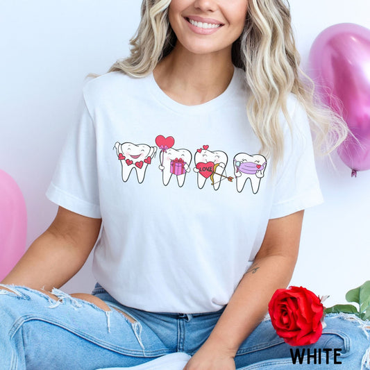 Funny Valentine's Day Dental T-Shirt