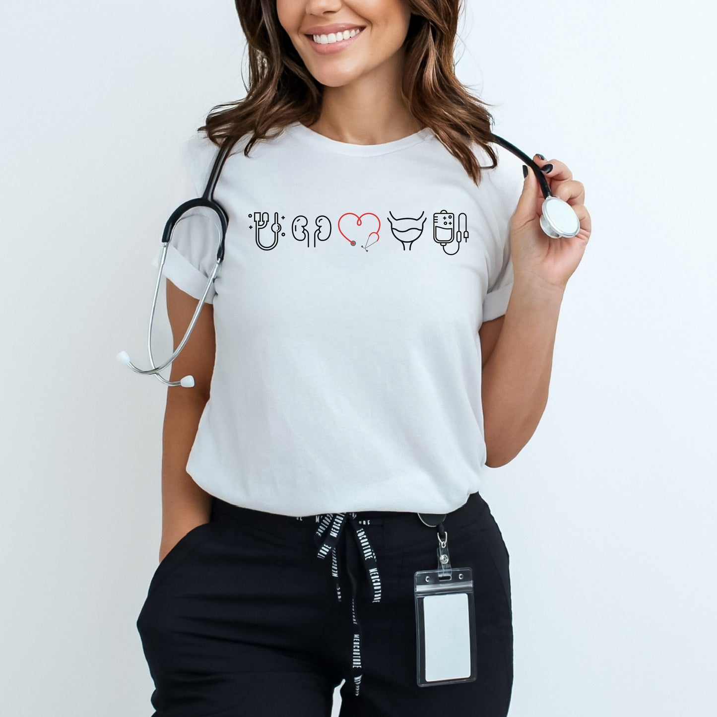 Valentine Urologist Nurse T-Shirt