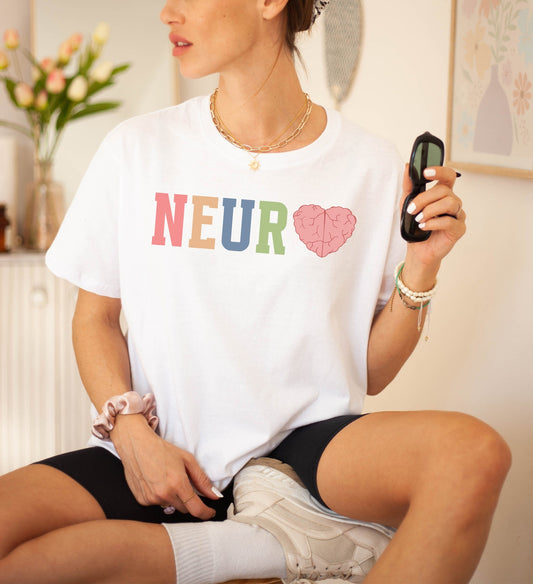 Brain Anatomy Neuro Nurse T-Shirt