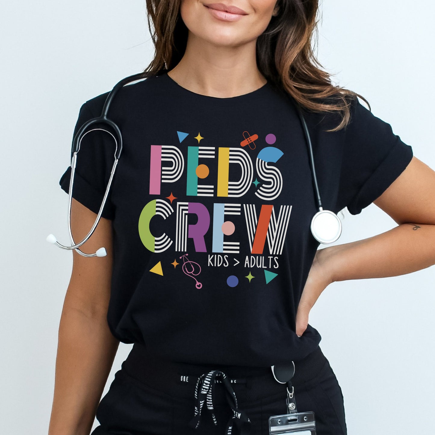 Peds Crew Pediatrics Nurse T-Shirt