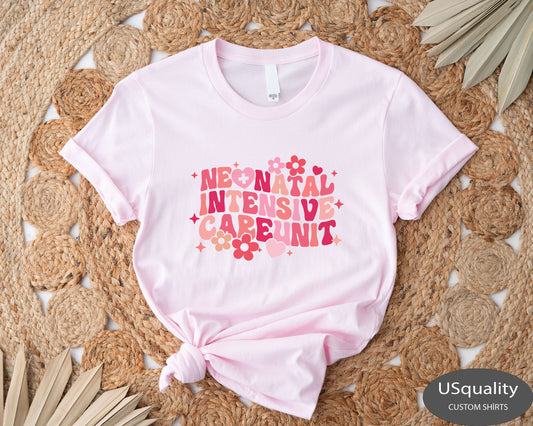 Neonatal Intensive Care Unit NICU Nurse T-Shirt