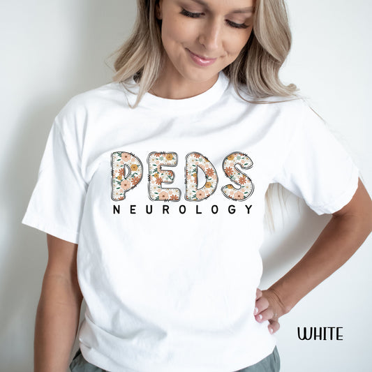 PEDS Neurology Nurse T-shirt