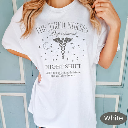 The Tired Nurse Team Shirt Nurse T-Shirt