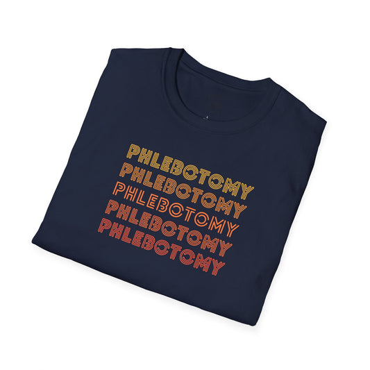 Phlebotomist Sunset Nurse T-Shirt