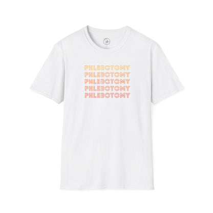 Phlebotomist Sunset Nurse T-Shirt