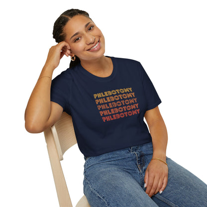 Phlebotomist Sunset Nurse T-Shirt