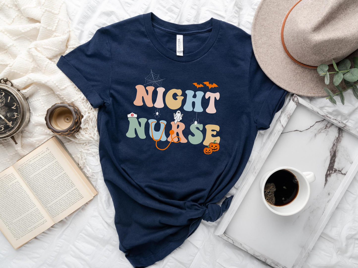 Night Nurse Halloween Nurse T-Shirt