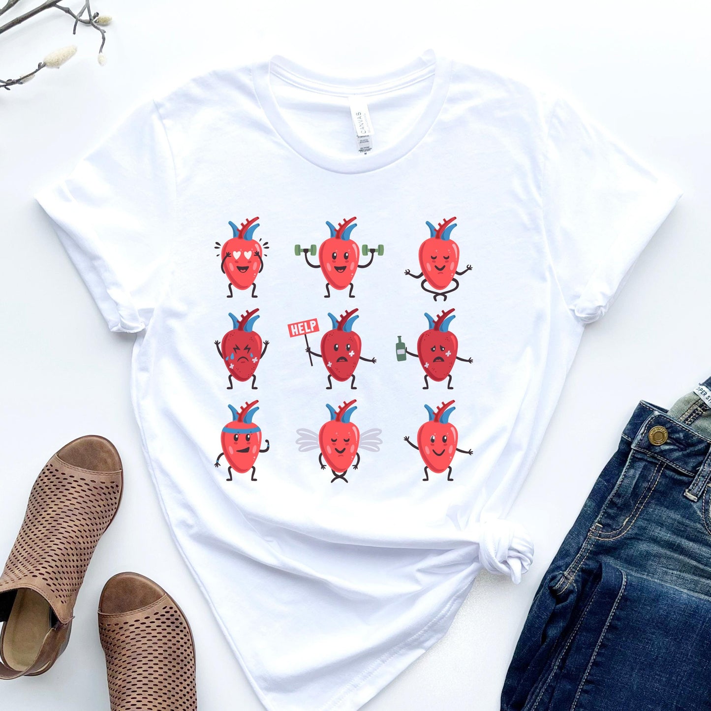 Cute Cardiac Nurse T-Shirt