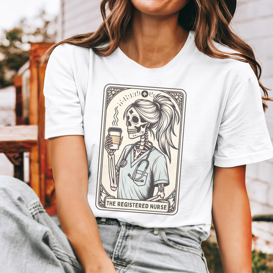 Skeleton Registered Nurse T-Shirt