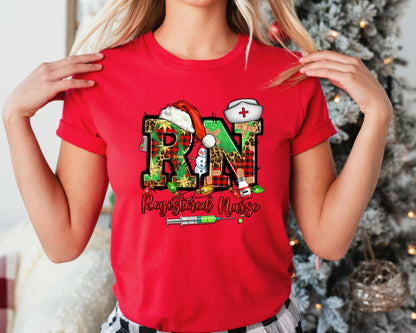 Christmas Gift Registered Nurse T-Shirt