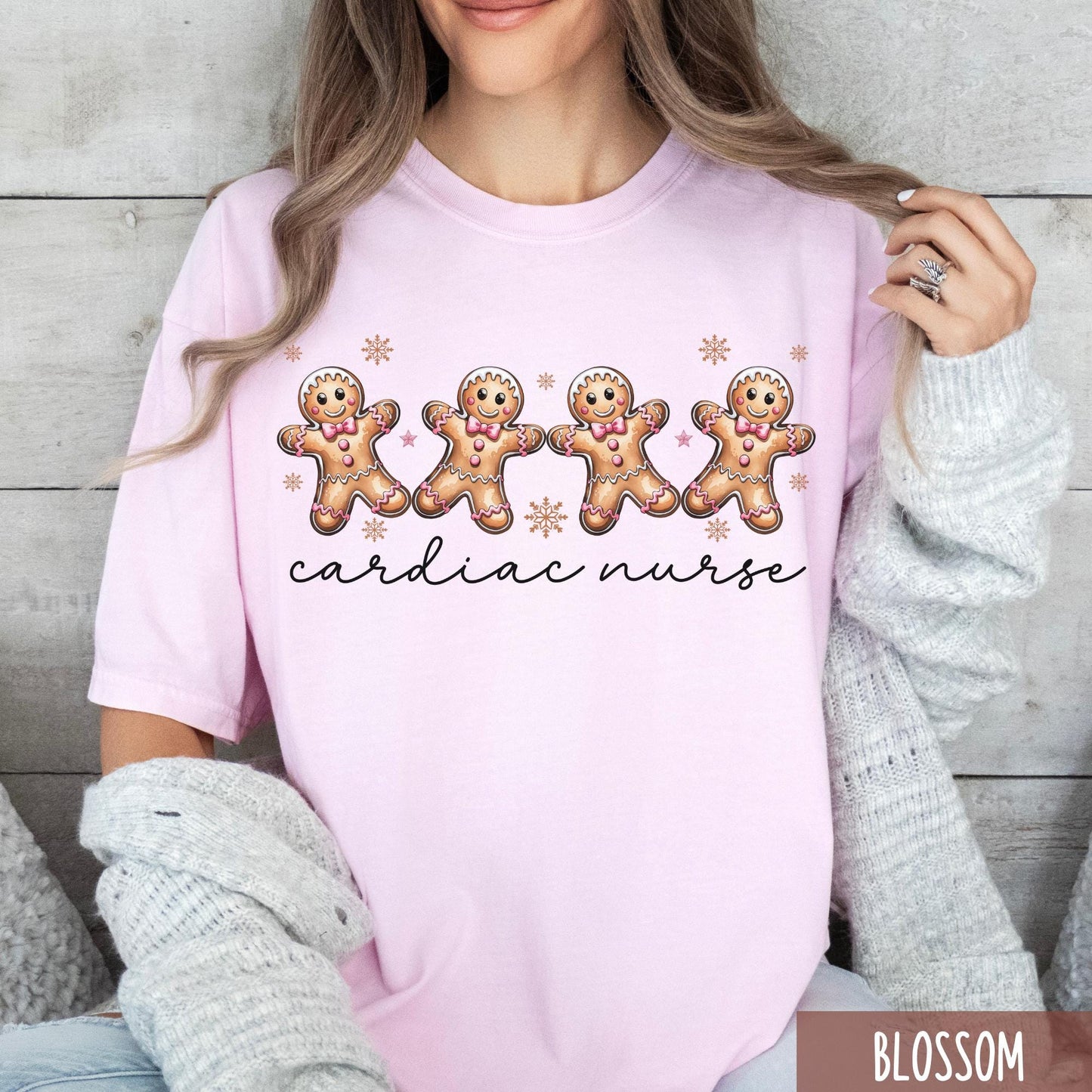 Gingerbread Cardiac Nurse T-Shirt