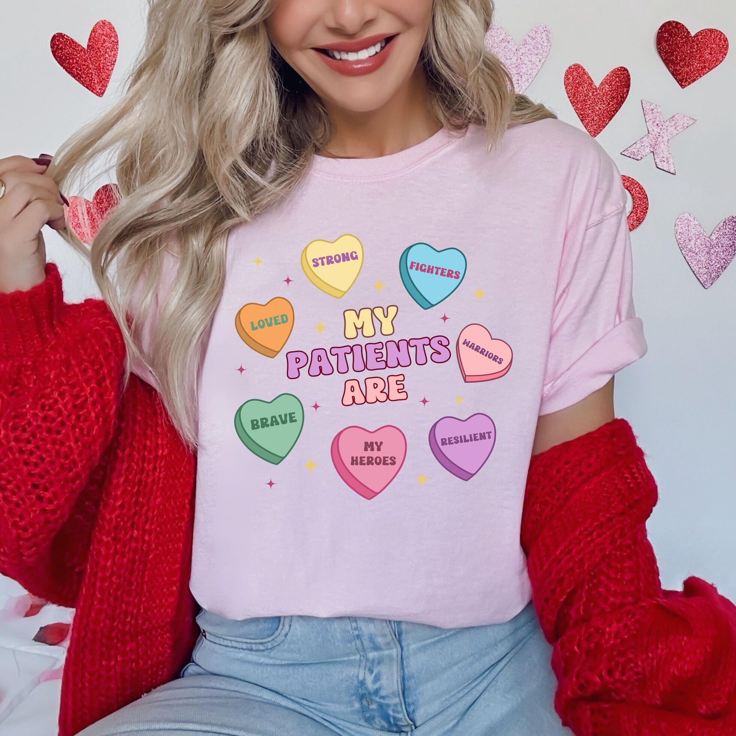 RN Valentine Nurse T-Shirt