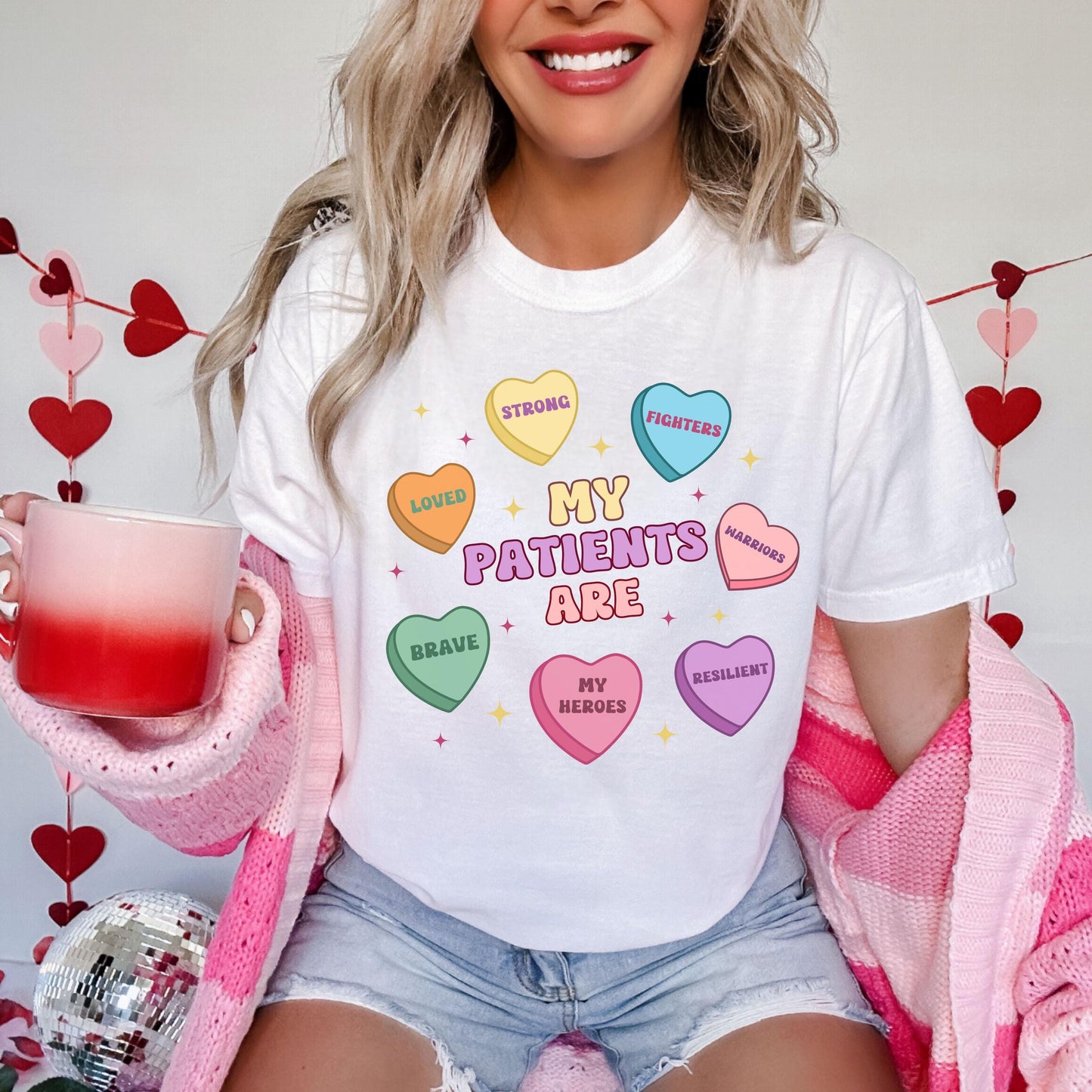 RN Valentine Nurse T-Shirt